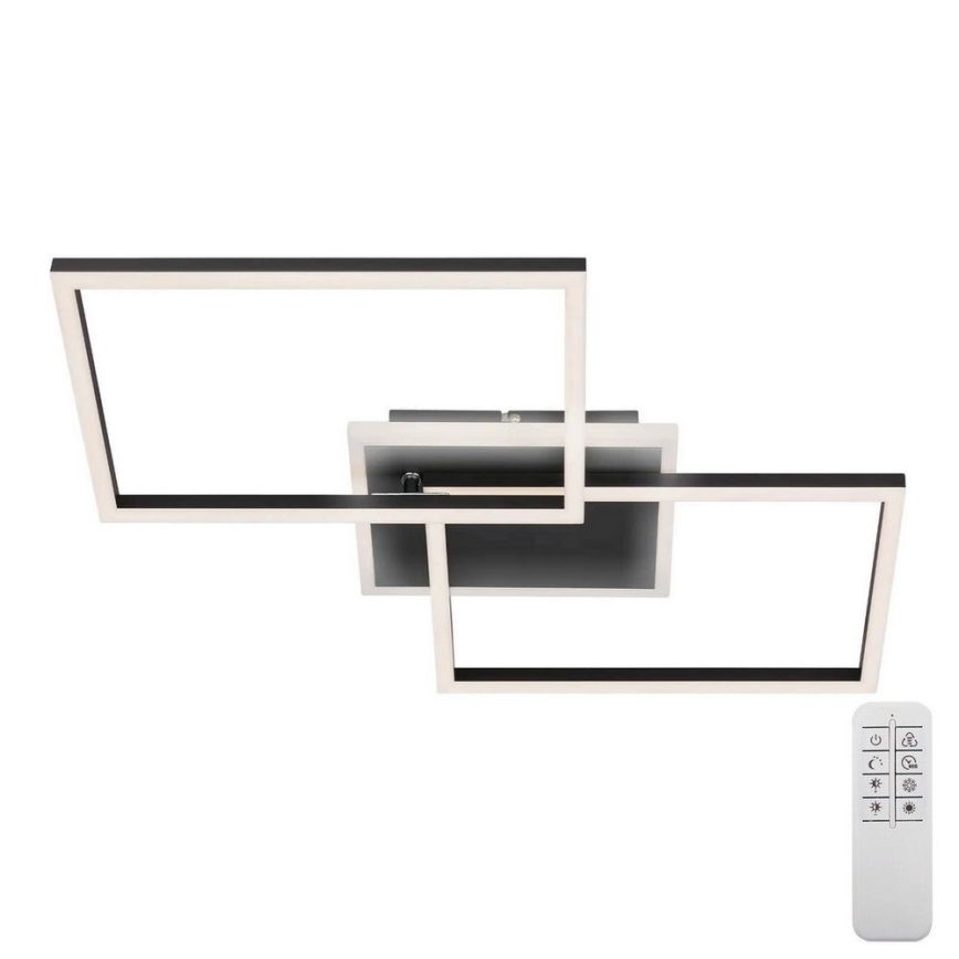 Briloner 3049-015 - Светодиодный потолочный светильник с регулированием яркости FRAME LED/40W/230V + дистанционное управление