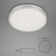 Briloner 3071-014 - Стельовий LED світильник RUNA LED/24W/230V срібний
