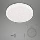 Briloner 3071-016 - Светодиодный потолочный светильник RUNA LED/24W/230V 4000K диаметр 38 см белый