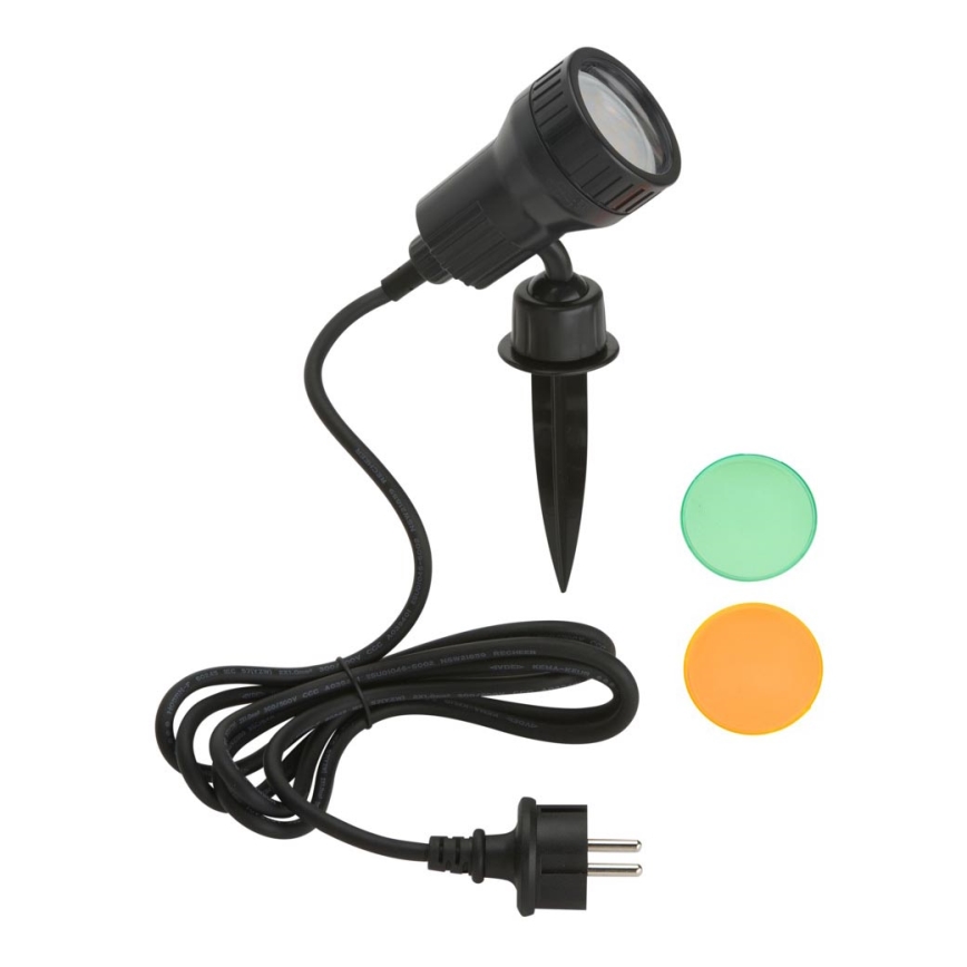Briloner 3075-015 - Светодиодная уличная лампа TERRA 1xGU10/3W/230V IP44