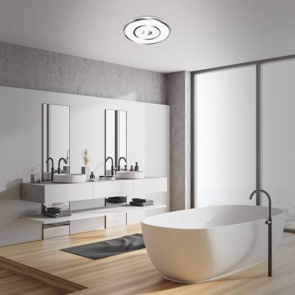 Briloner 3083-018 - Стельовий LED світильник для ванної з регулюванням яскравості COOL&COSY LED/24W/230V IP44