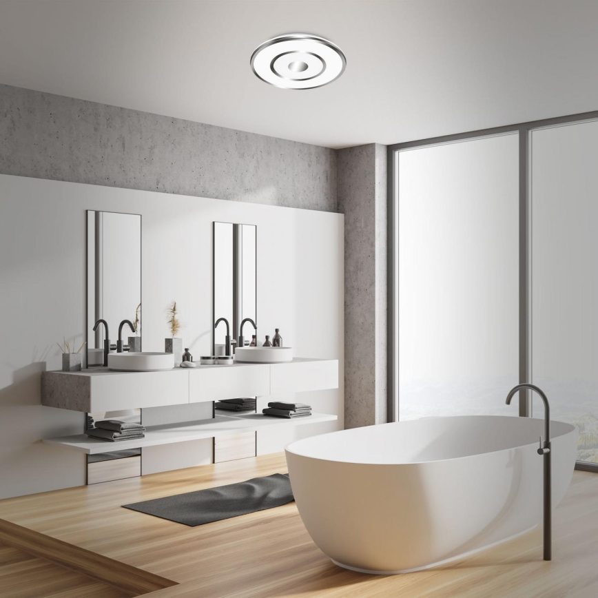 Briloner 3083-018 - Стельовий LED світильник для ванної з регулюванням яскравості COOL&COSY LED/24W/230V IP44