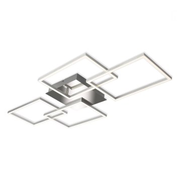Briloner 3091-018 - Светодиодный потолочный светильник с регулированием яркости FRAME LED/30W/230V блестящий хром