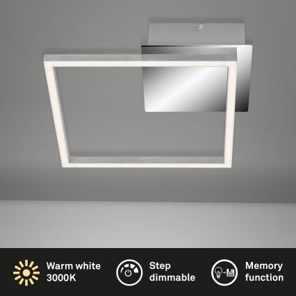 Briloner 3105-018 - Стельовий LED світильник з регулюванням яскравості FRAMES LED/9,7W/230V