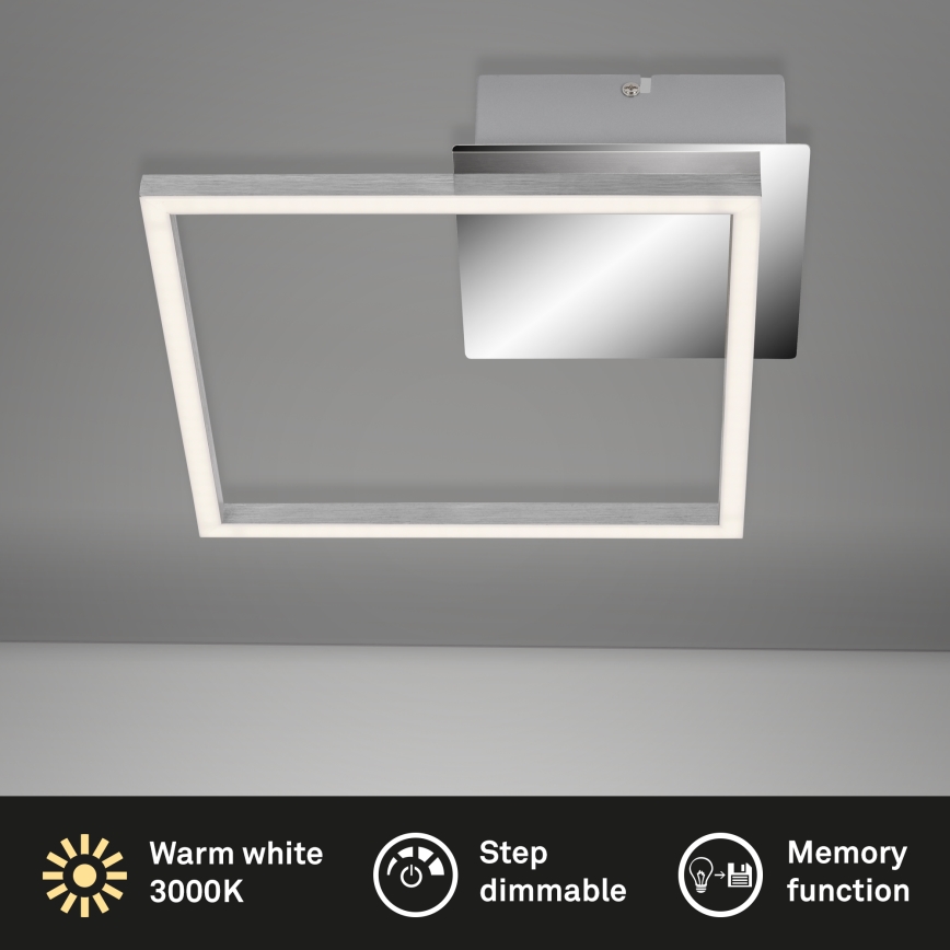Briloner 3105-018 - Стельовий LED світильник з регулюванням яскравості FRAMES LED/9,7W/230V