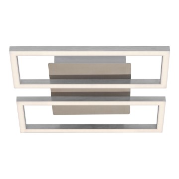Briloner 3107-012 - Светодиодный потолочный светильник с регулированием яркости FRAME 2xLED/7,25W/230V
