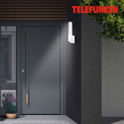 Briloner 311306TF - Уличный светодиодный настенный светильник LED/8W/230V 4000K IP44 белый