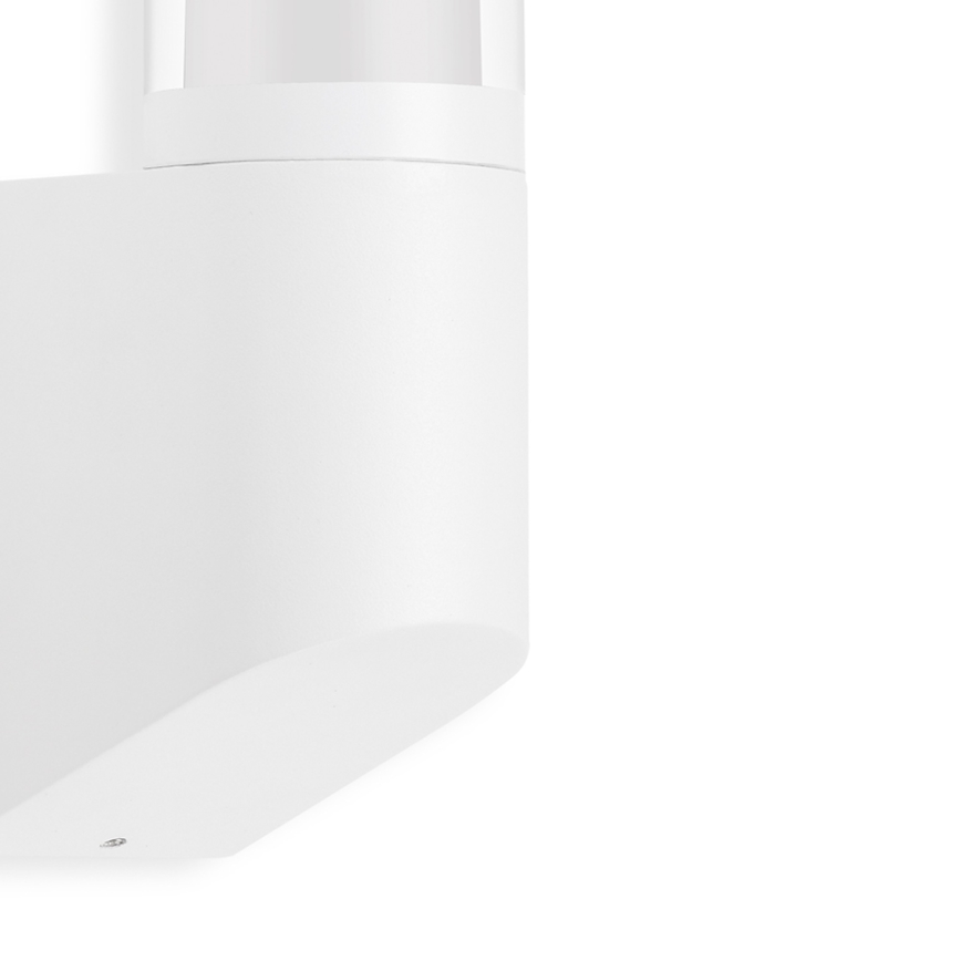 Briloner 311306TF - Вуличний світлодіодний настінний світильник LED/8W/230V 4000K IP44 білий