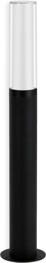 Briloner 311405TF - Вулична світлодіодна лампа LED/8W/230V IP44 4000K 57 см чорний