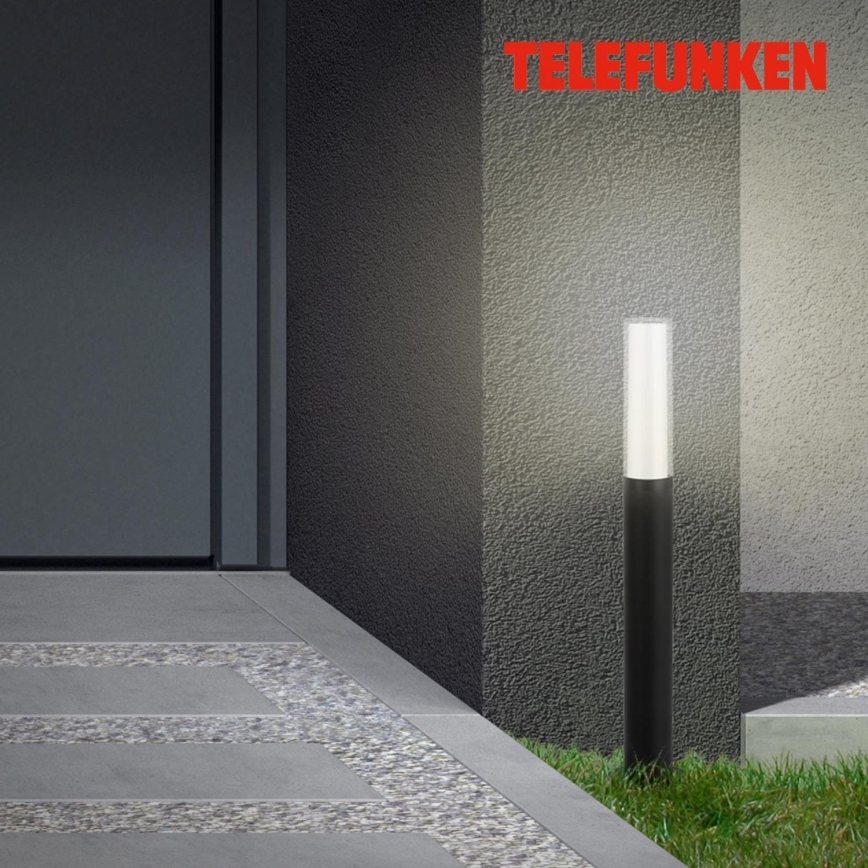 Briloner 311405TF - Вулична світлодіодна лампа LED/8W/230V IP44 4000K 57 см чорний