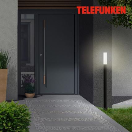 Briloner 311505TF - Светодиодная уличная лампа LED/8W/230V IP44 4000K 97 см черный
