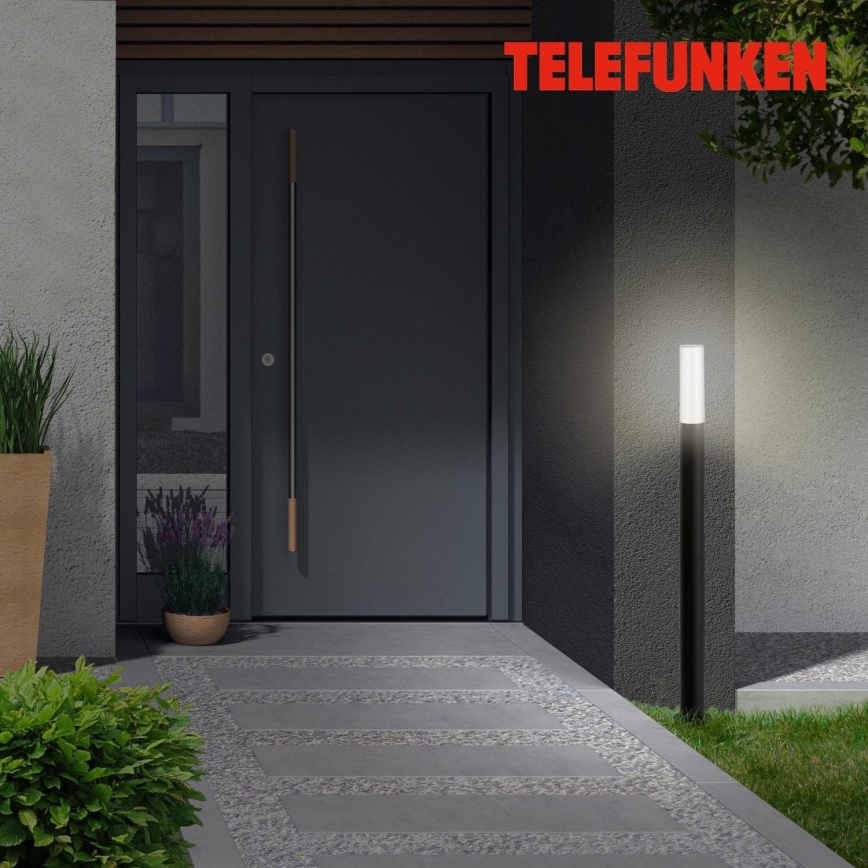 Briloner 311505TF - Светодиодная уличная лампа LED/8W/230V IP44 4000K 97 см черный