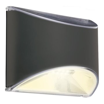 Briloner 3133015 - Світлодіодний настінний світильник на сонячній батареї LED/2W/3,7V IP44 3000K