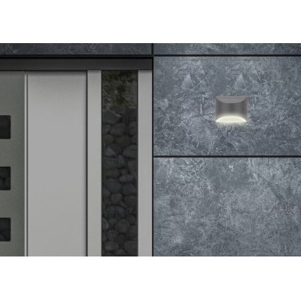 Briloner 3133015 - Світлодіодний настінний світильник на сонячній батареї LED/2W/3,7V IP44 3000K