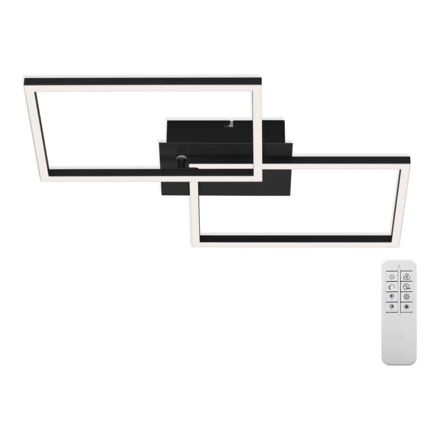 Briloner 3149-018 - Пристельова LED люстра з регулюванням яскравості FRAME 2xLED/15W/230V + дистанційне керування