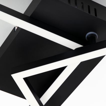Briloner 3149-018 - Пристельова LED люстра з регулюванням яскравості FRAME 2xLED/15W/230V + дистанційне керування