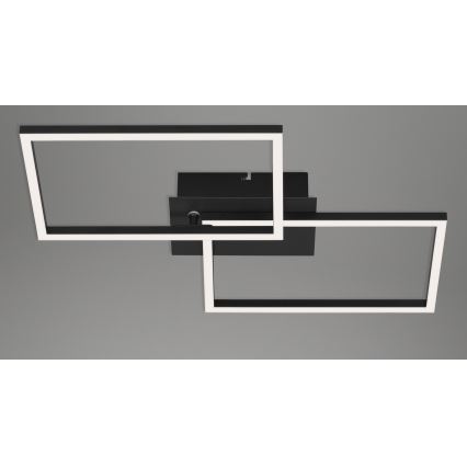 Briloner 3149-018 - Пристельова LED люстра з регулюванням яскравості FRAME 2xLED/15W/230V + дистанційне керування
