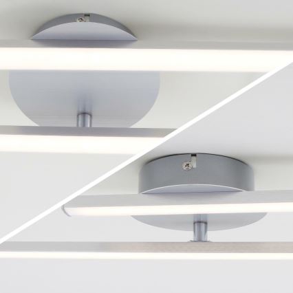 Briloner 3163-029 - Пристельова LED люстра GO 2xLED/9W/230V
