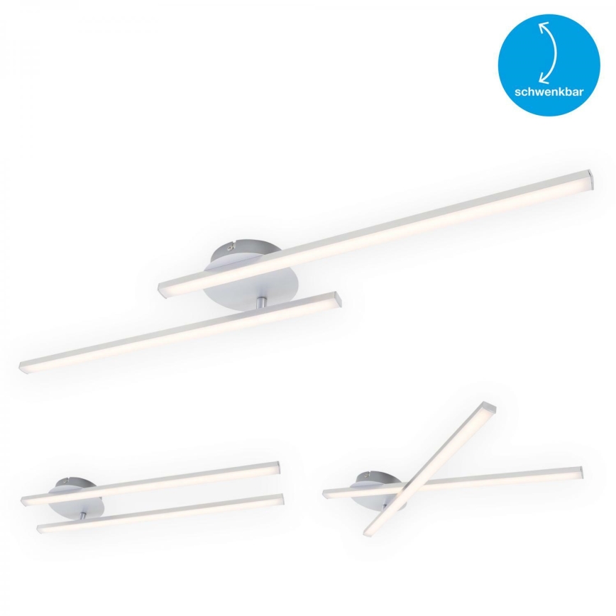 Briloner 3163-029 - Светодиодная припотолочная люстра GO 2xLED/9W/230V