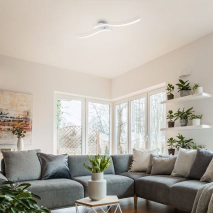 Briloner 3165-029 - Светодиодная припотолочная люстра GO 2xLED/9W/230V