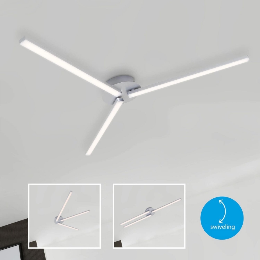 Briloner 3181-039 - Светодиодная припотолочная люстра GO 3xLED/5W/230V