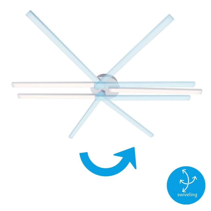 Briloner 3181-039 - Светодиодная припотолочная люстра GO 3xLED/5W/230V