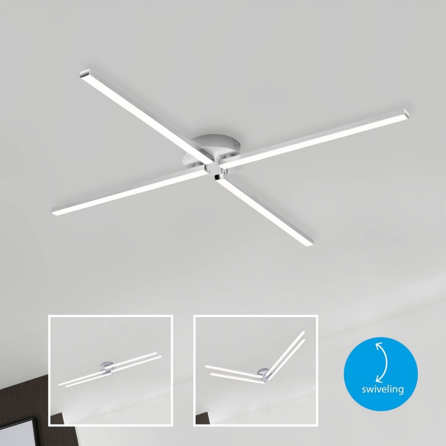 Briloner 3181-049 - Светодиодная припотолочная люстра GO 4xLED/5W/230V