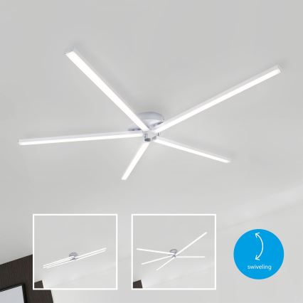 Briloner 3181-059 - Светодиодная припотолочная люстра GO 5xLED/4,8W/230V