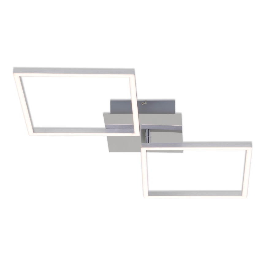 Briloner 3182-018 - Светодиодный потолочный светильник с регулированием яркости FRAME 2xLED/15,5W/230V