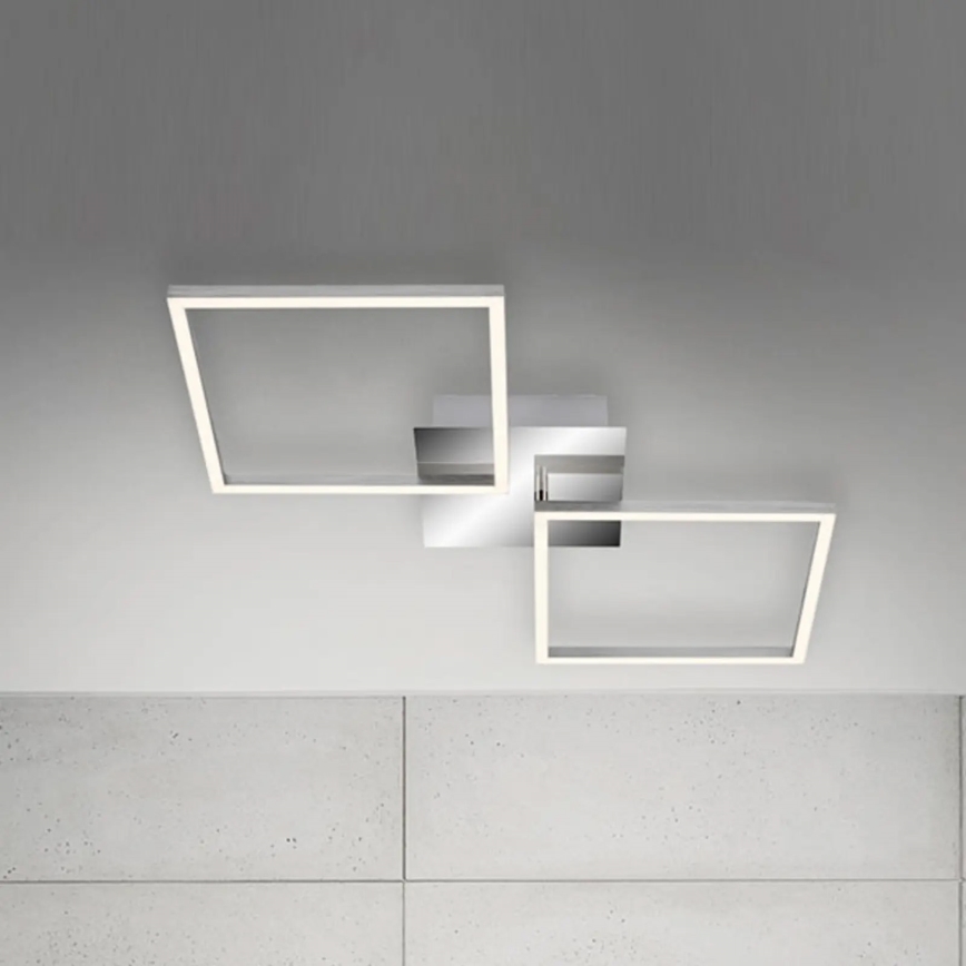 Briloner 3192-018 - Світлодіодний стельовий світильник FRAMES 2xLED/16W/230V