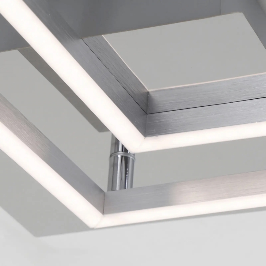 Briloner 3192-018 - Світлодіодний стельовий світильник FRAMES 2xLED/16W/230V