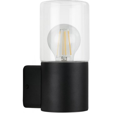 Briloner 320505TF - Уличный настенный светильник 1xE27/12W/230V IP44 черный