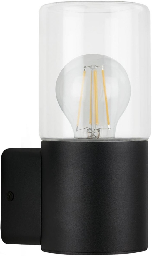 Briloner 320505TF - Уличный настенный светильник 1xE27/12W/230V IP44 черный