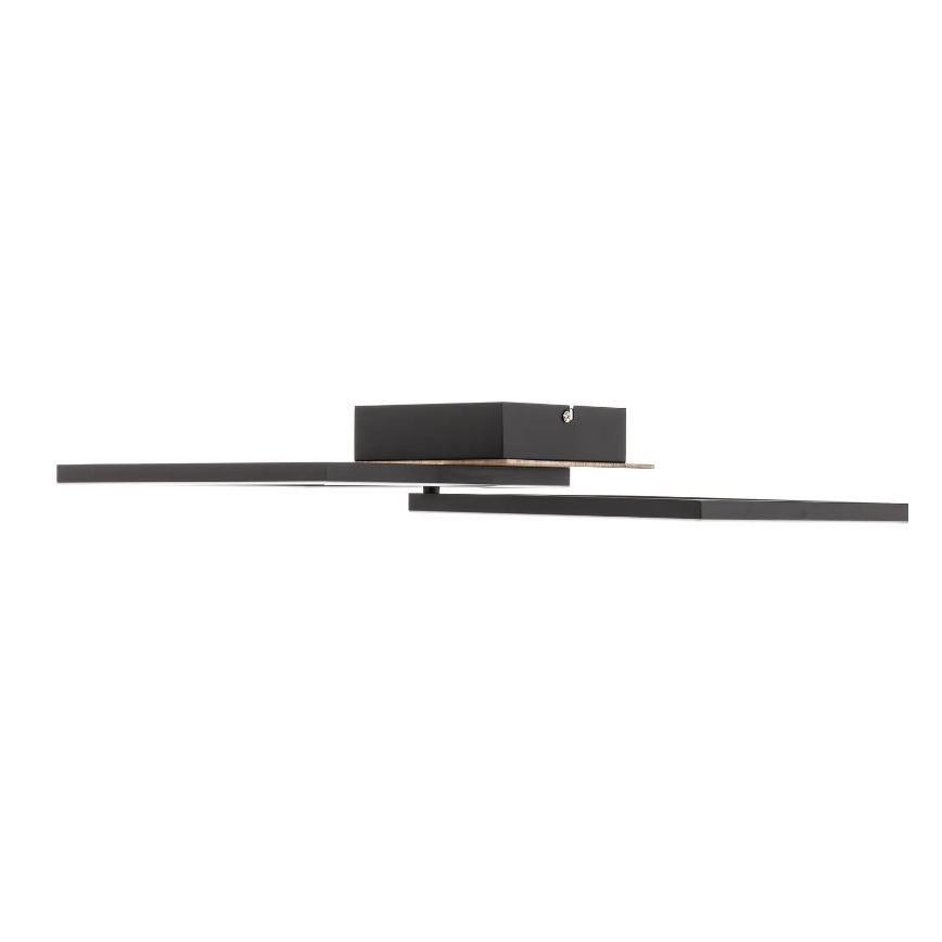 Briloner 3210-014 - Светодиодный потолочный светильник с регулированием яркости FRAME 2xLED/11W/230V коричневый