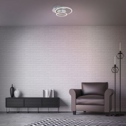 Briloner 3222-018 - Стельовий LED світильник з регулюванням яскравості FRAMES LED/30W/230V