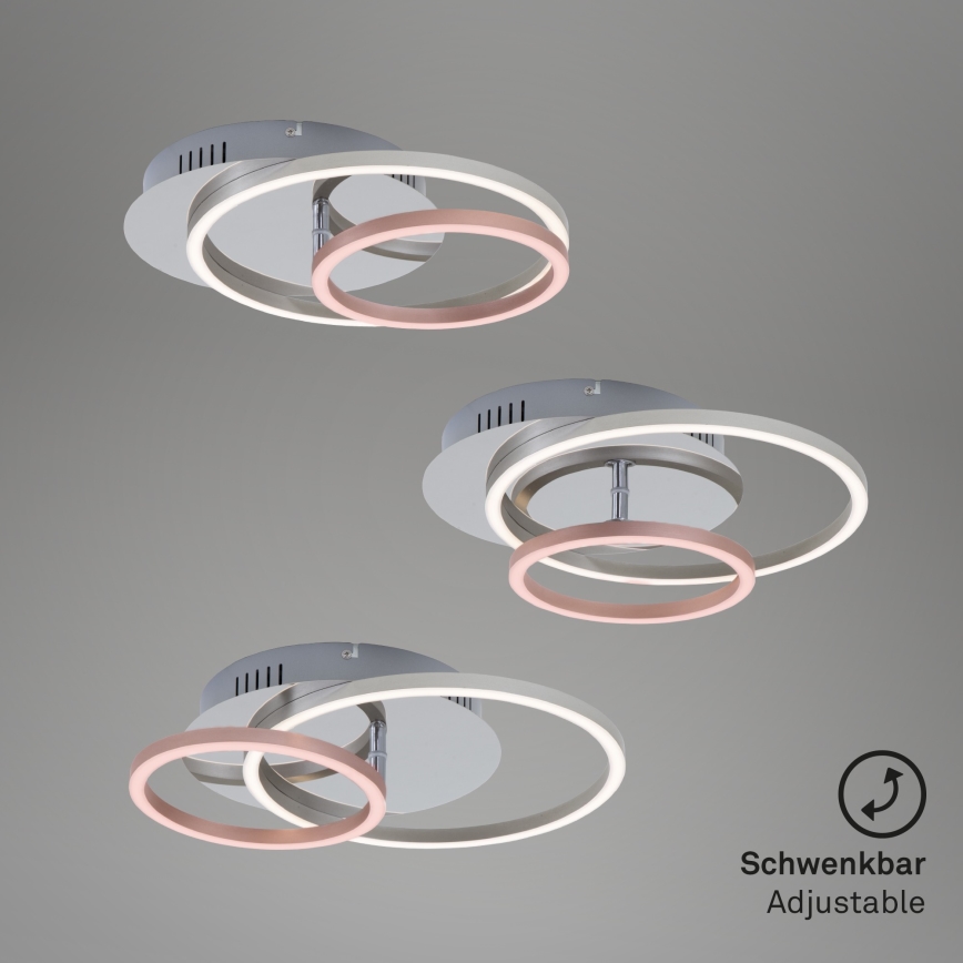 Briloner 3222-018 - Стельовий LED світильник з регулюванням яскравості FRAMES LED/30W/230V