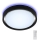 Briloner 3227-015 - Светодиодный RGB потолочный светильник с диммером и сенсором TALENA LED/24W/230V черный + пульт дистанционного управления