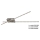 Briloner 3252-022 - Стельовий LED світильник з регулюванням яскравості TEMPALTE 2xLED/11W/230V