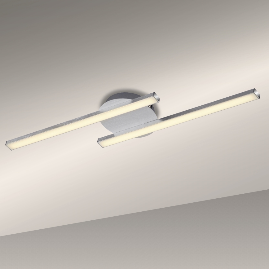 Briloner 3257-029 - Пристельова LED люстра GO 2xLED/6W/230V