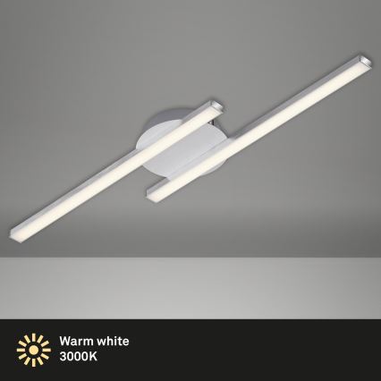 Briloner 3257-029 - Пристельова LED люстра GO 2xLED/6W/230V