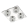 Briloner 3260-048 - Світлодіодний стельовий світильник PEPPER 4xLED/3,5W/230V