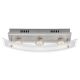 Briloner 3364-039 - Світлодіодний стельовий світильник з регульованою яскравістю BENTANA 3xGU10/5W/230V