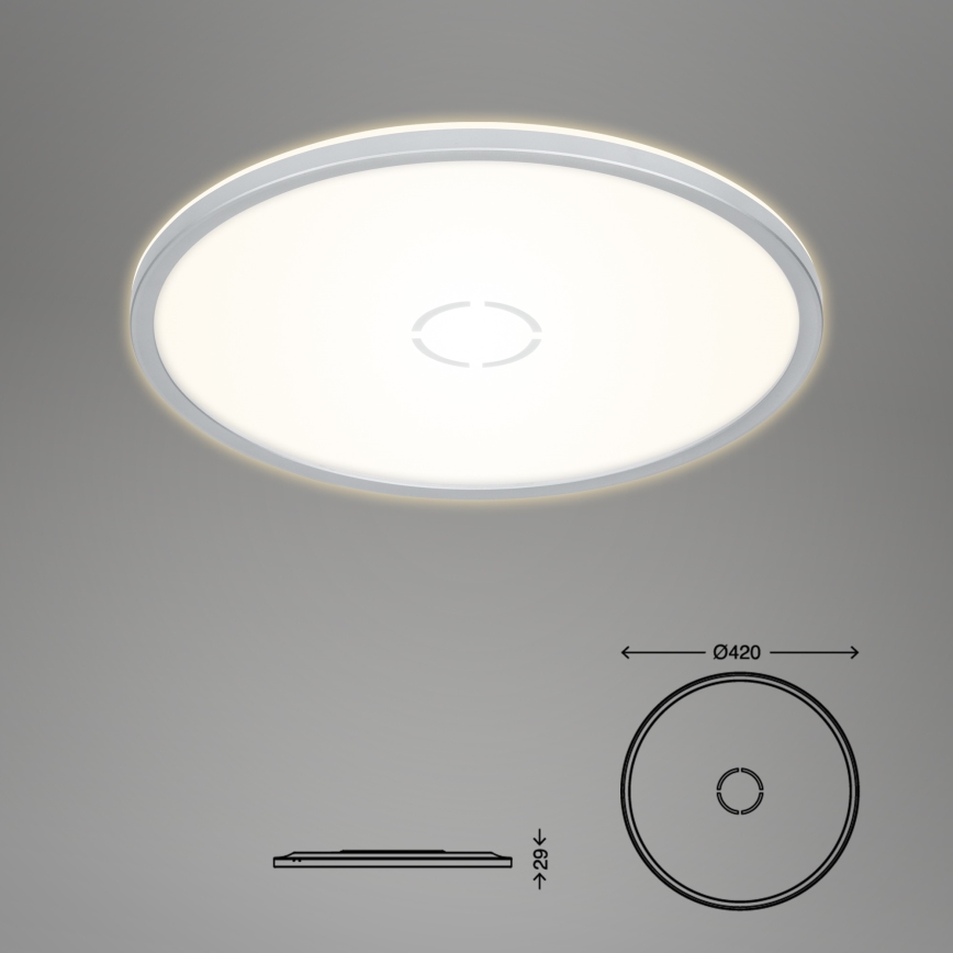 Briloner 3392-014 - Стельовий LED світильник FREE LED/22W/230V ø 42 см