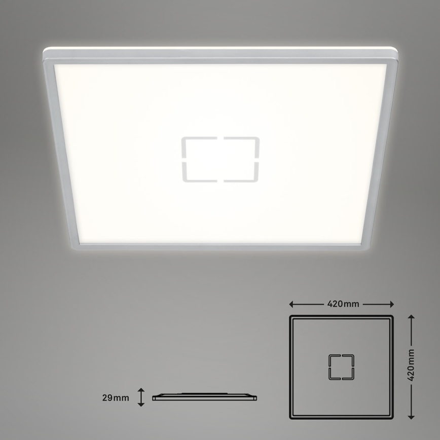 Briloner 3393-014 - Світлодіодний стельовий світильник FREE LED/22W/230V 42x42 cm