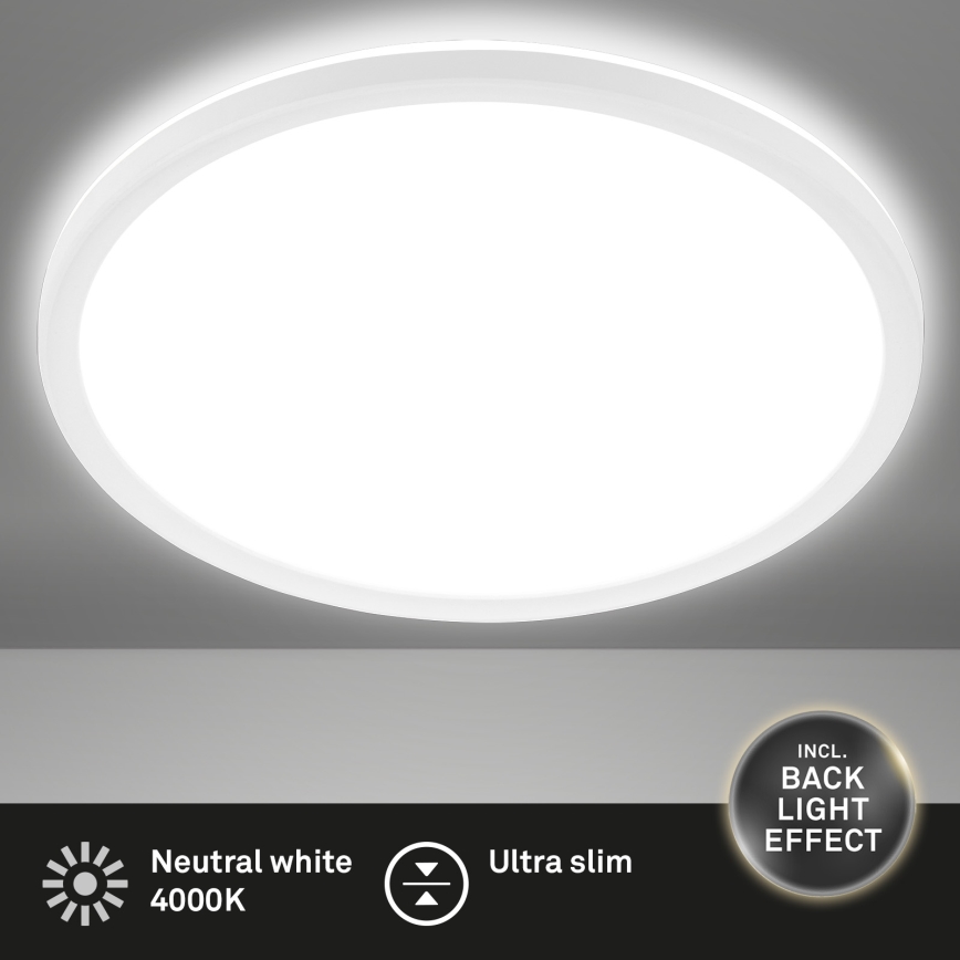 Briloner 3428-016 - Светодиодный потолочный светильник SLIM LED/30W/230V