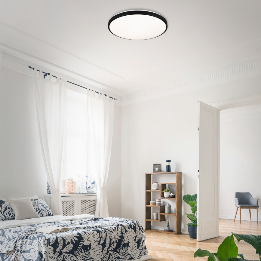 Briloner 3430-015 - Светодиодный потолочный светильник с регулированием яркости MANNY LED/48W/230V + дистанционное управление