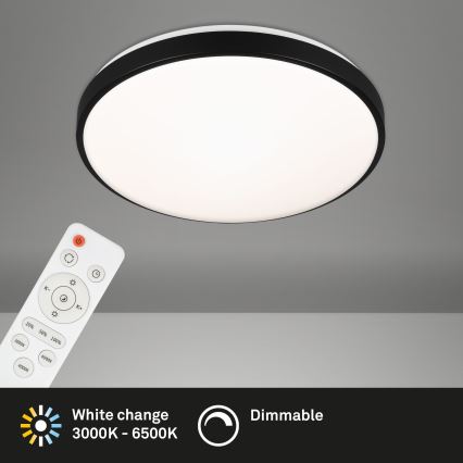 Briloner 3430-015 - Светодиодный потолочный светильник с регулированием яркости MANNY LED/48W/230V + дистанционное управление