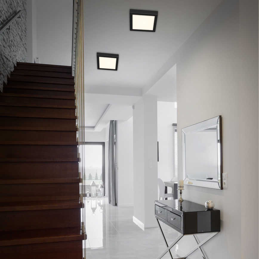 Briloner 3466-415 - Светодиодный потолочный светильник FIRE LED/16,5W/230V 22,5x22,5 cm