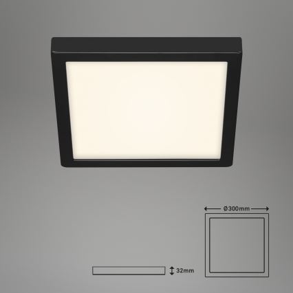 Briloner 3467-415 - Светодиодный потолочный светильник FIRE LED/21W/230V 30x30 cm