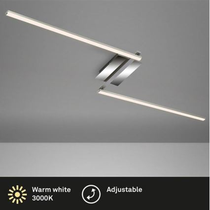 Briloner 3500-018 - Пристельова LED люстра STAFF 2xLED/6W/230V